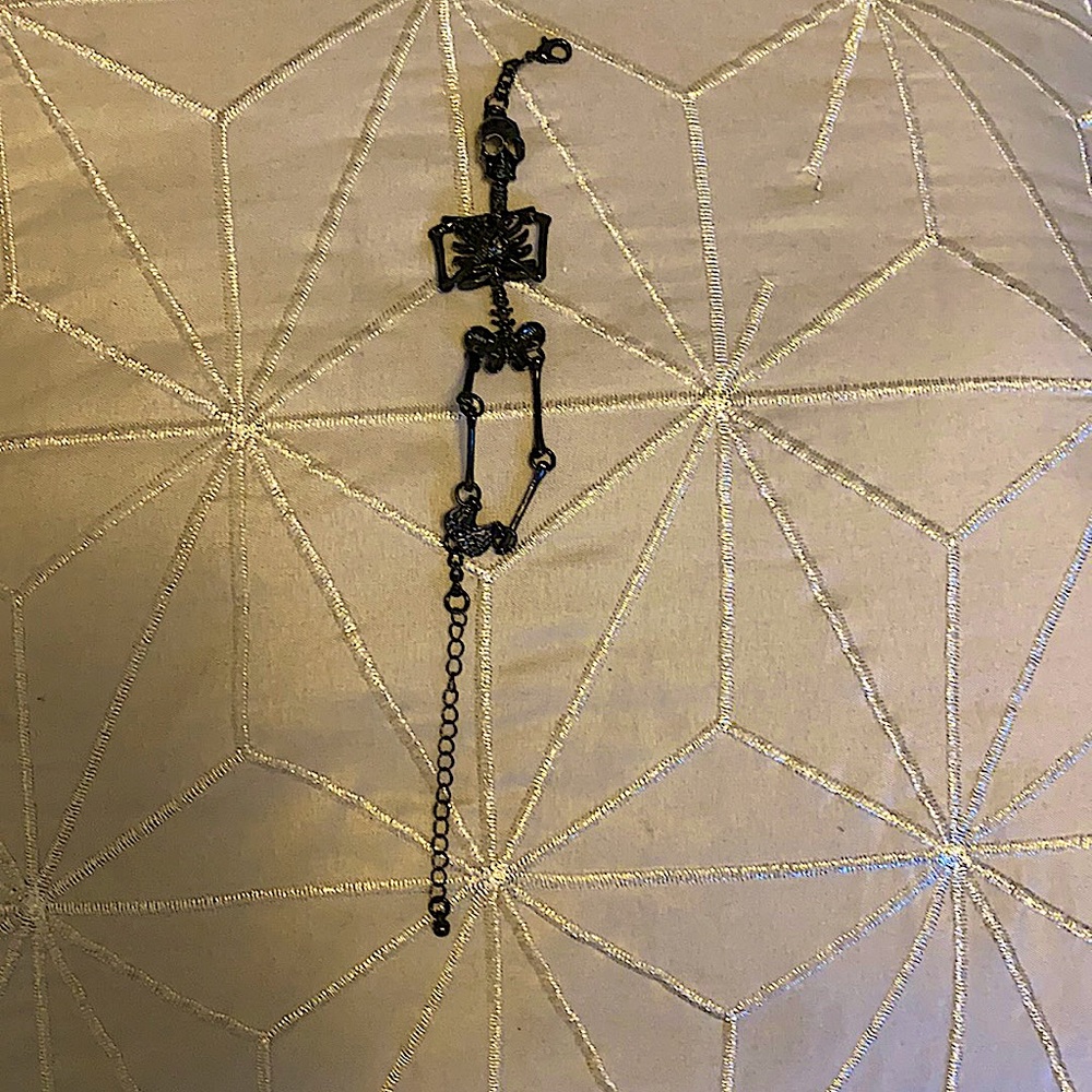 Black Skeleton Bracelet